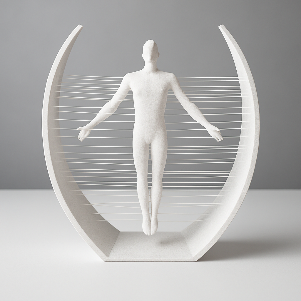 Marble “Ascension” Suspended