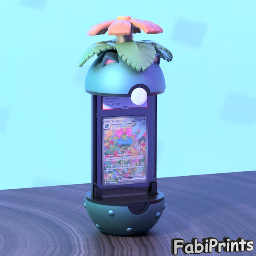 Venusaur Card Display Stand