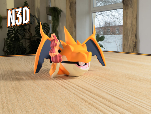 Mega Charizard Y Ball (#0006)