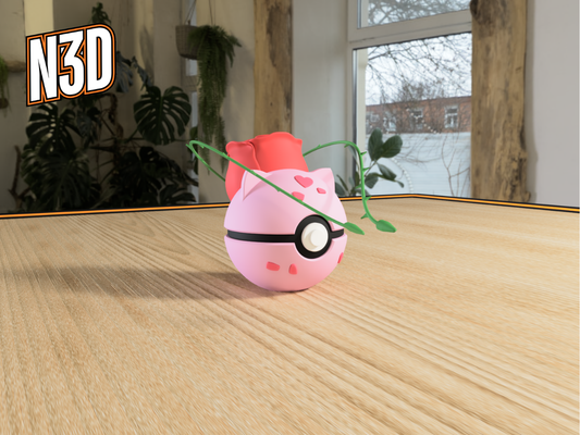 Bulbasaur Rose Ball (#0001)