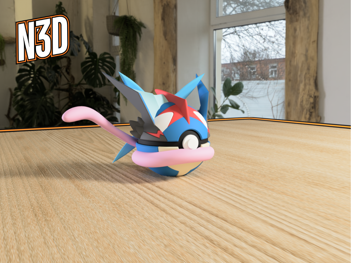 Ash-Greninja Ball (#0658)