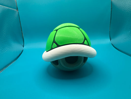 Green turtle shell