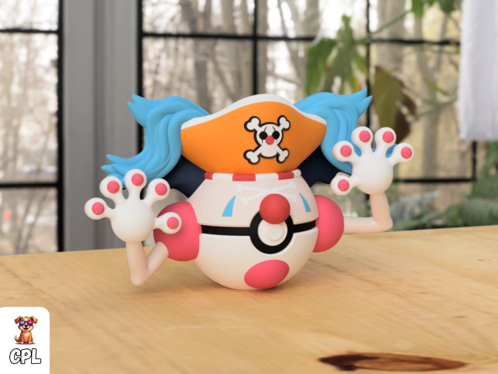 Buggy the Clown Mr. Mime Ball (#0122)