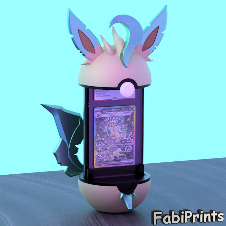 Leafeon Card Display Stand