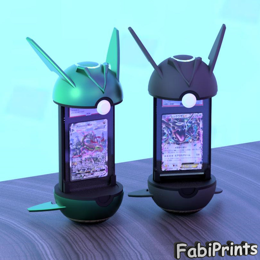 Rayquaza Card Display Stand