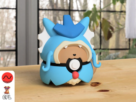 Eevee Gyarados Poncho Ball (#0130)