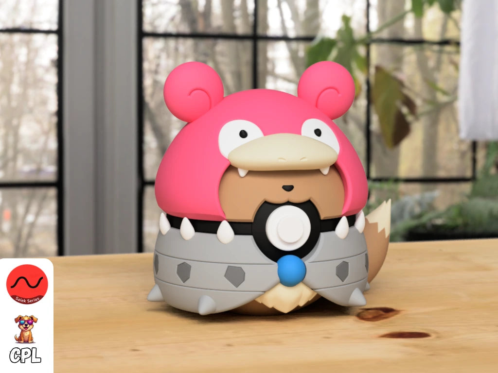 Eevee Mega Slowbro Poncho Ball (#0080)