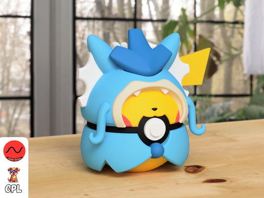 Pikachu Gyarados Poncho Ball (#0130)