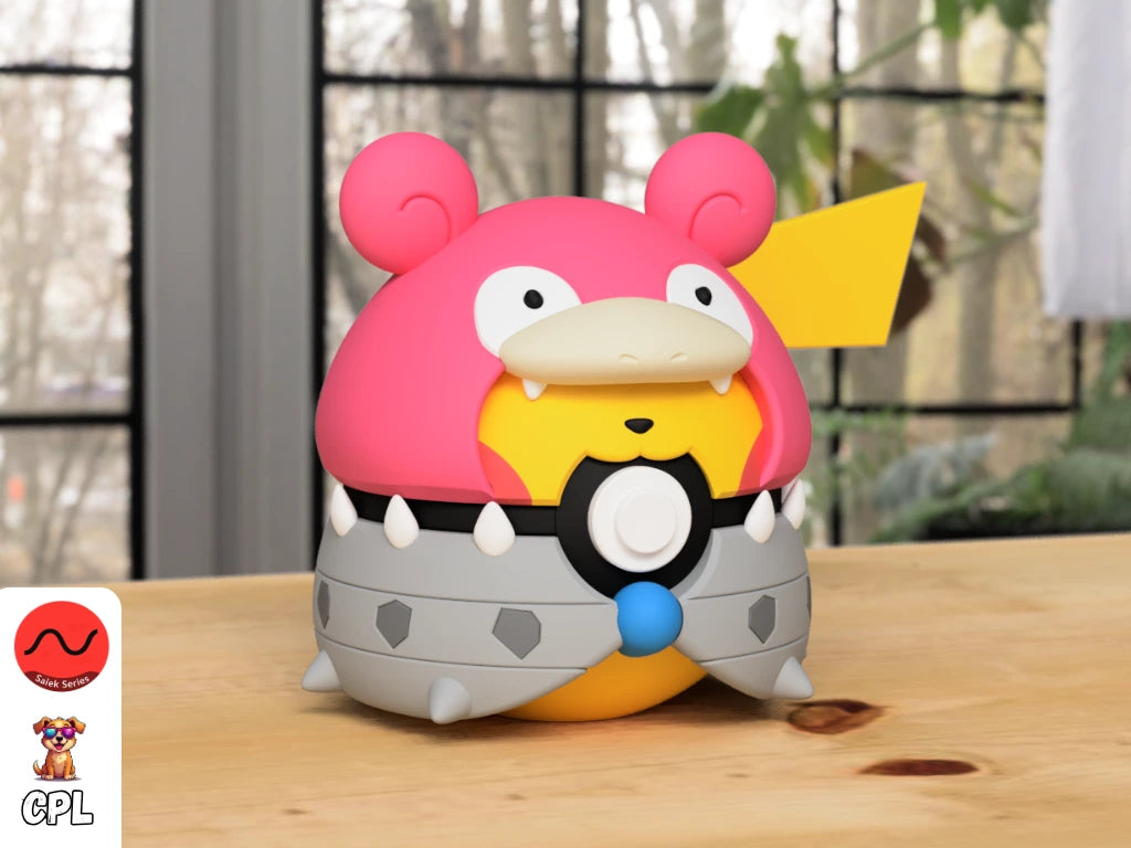 Pikachu Mega Slowbro Poncho Ball (#0080)