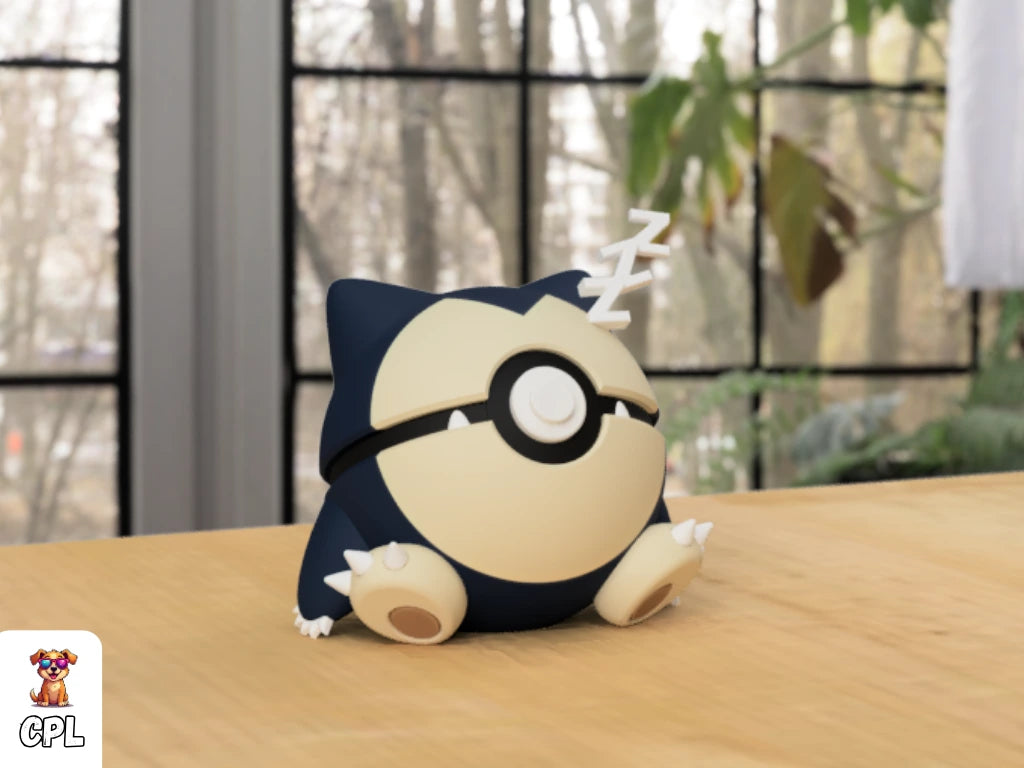 Sleeping Snorlax Ball (#0143)