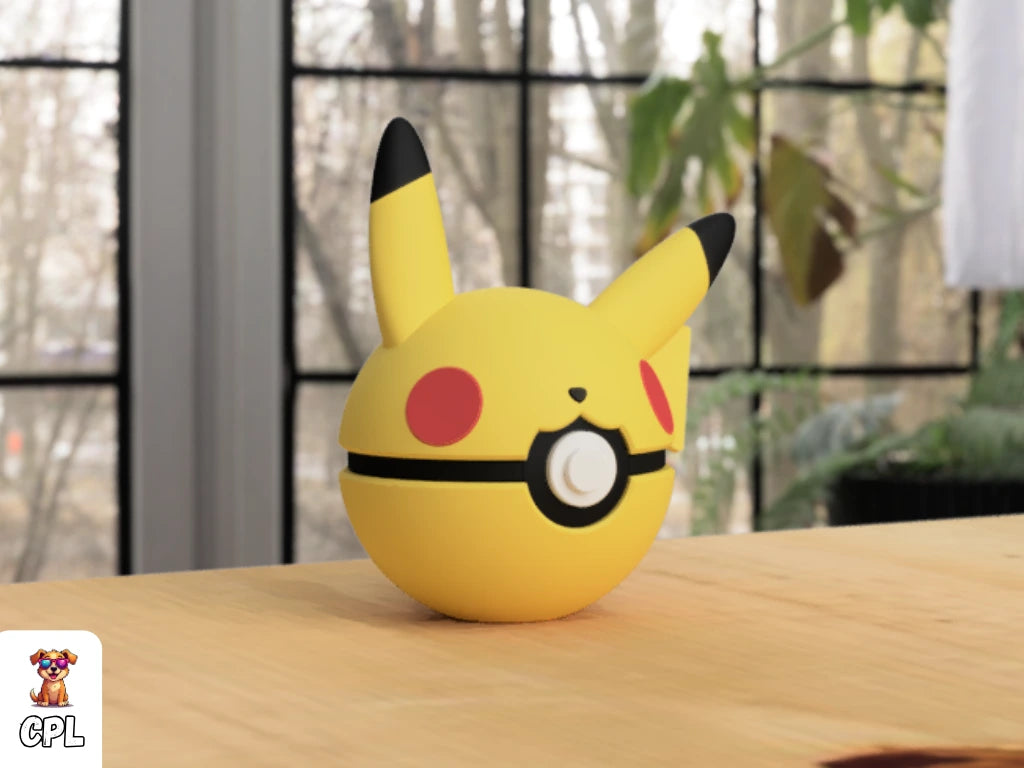 Smiling Pikachu Ball (#0025)